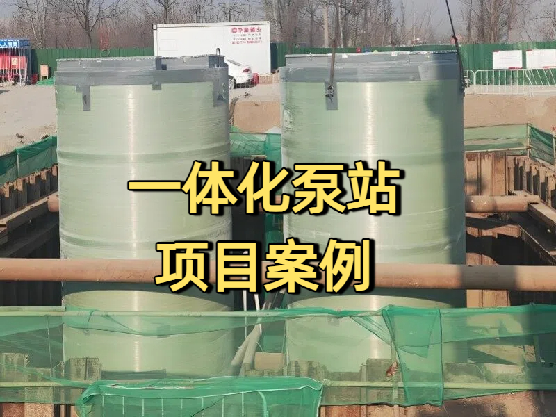 一体化泵站项目案例